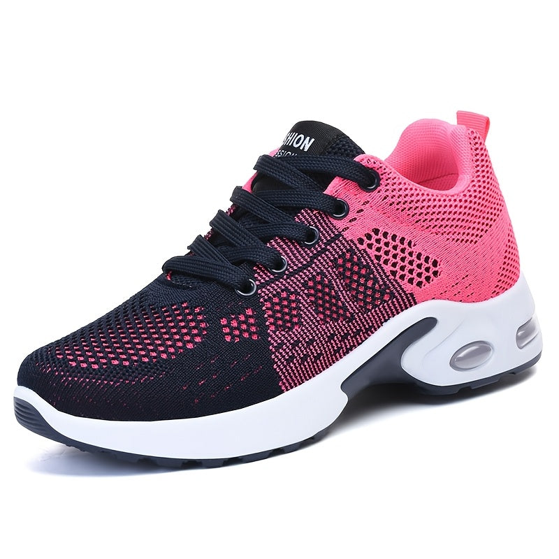 Trendy Women's Sneakers – Soft Sole and Breathable Mesh Design