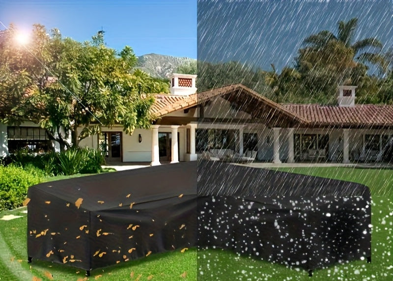 ShieldGuard Outdoor Cover – Robust Protection for V-Shaped Lounge Sets