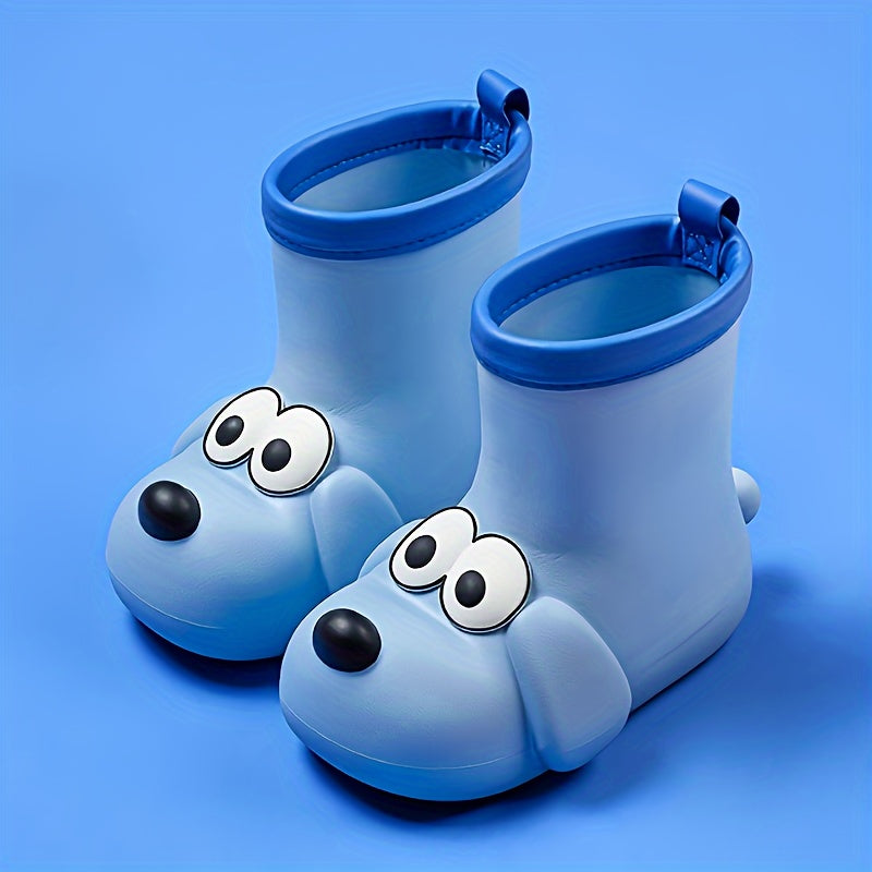 Woof Woof Rain Boots for Kids - Cute Waterproof Protection