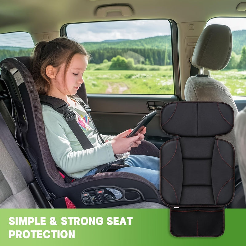 Car Seat Protector for Children – Non-Slip, Protects Seats and Provides Storage for Toys and Snacks