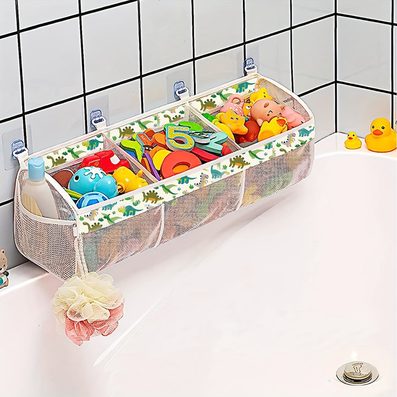Mesh Bath Toy Organizer - Perfect for Tidiness