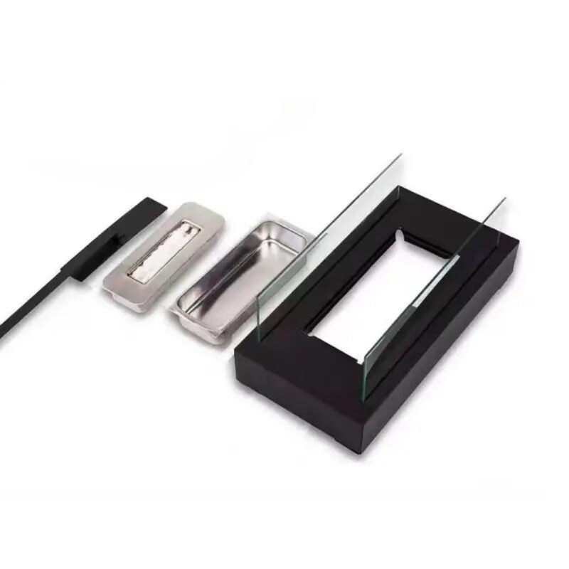 Serene Flame Luxe Fireplace – Create Magical Evenings with Fire and Style