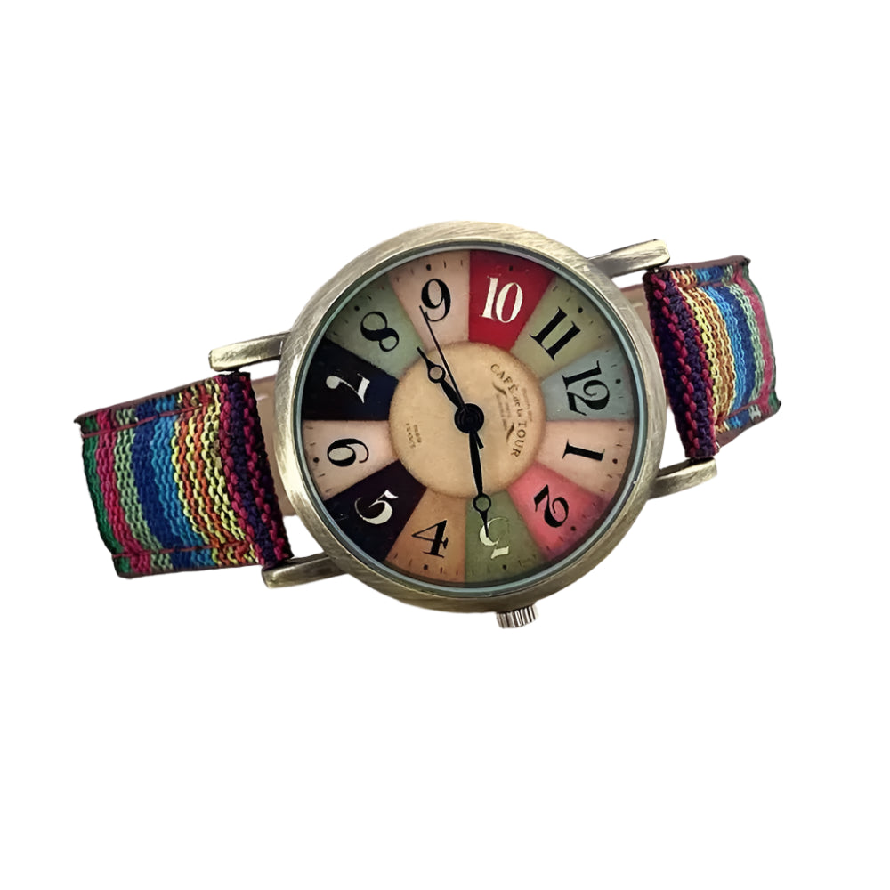 Luna Retro Watch - For a Colorful and Playful Style