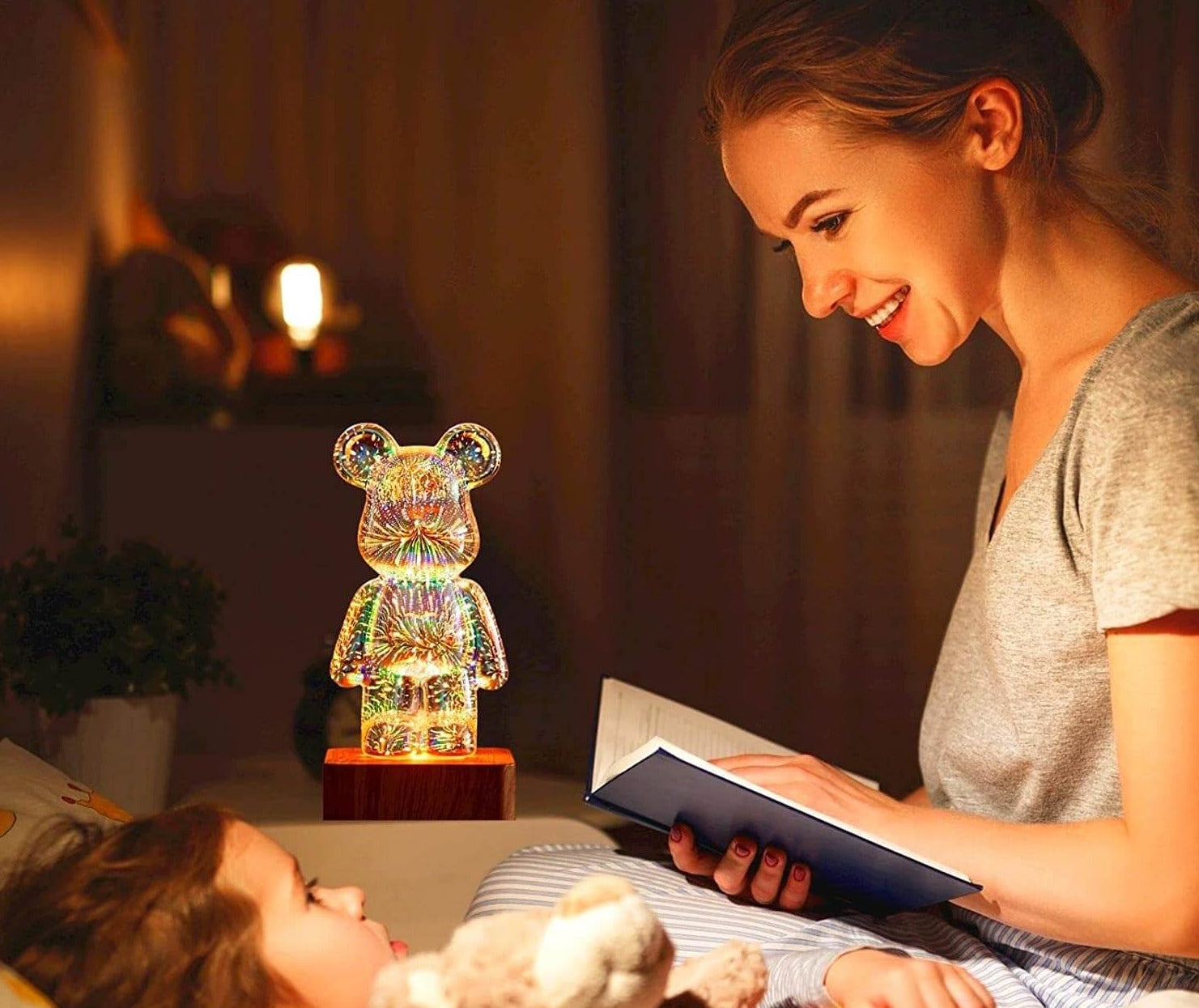 LumiBear - 3D Firework Lamp