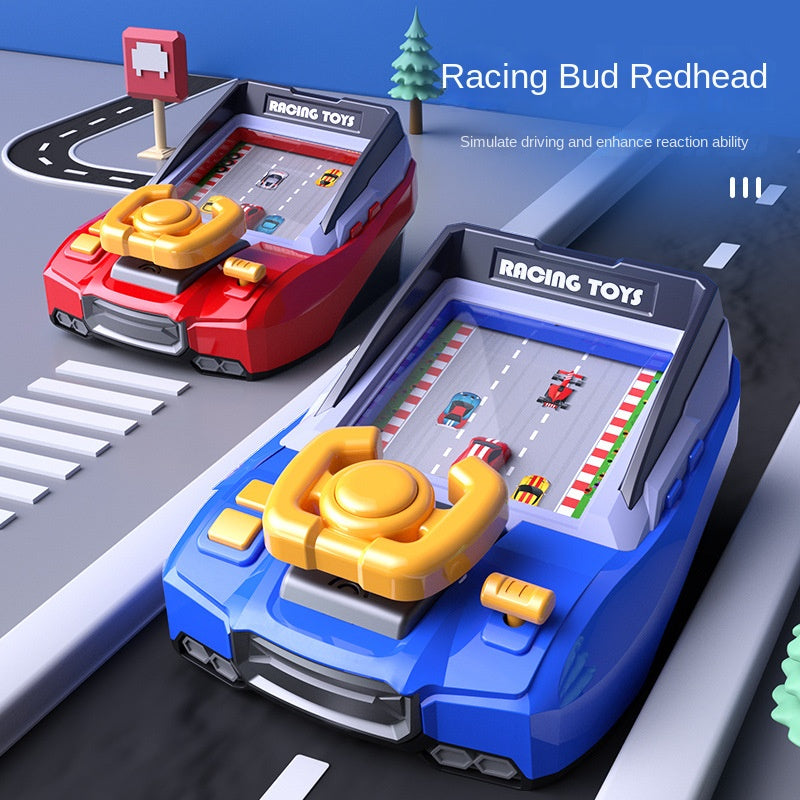 Kids Racing Game - Interactive Toy with Steering Wheel