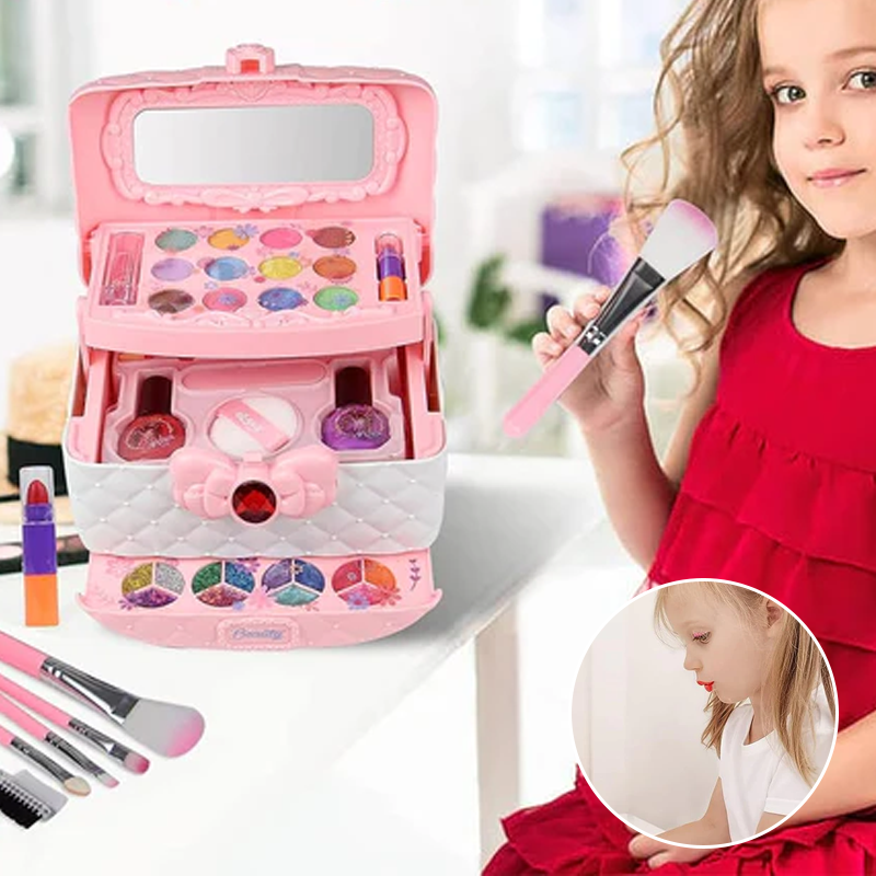 Princess Beauty Case – Magical Makeup Playset for Little Style Icons