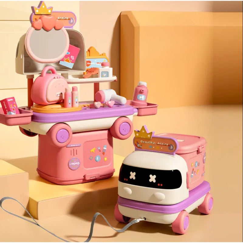 Multifunctional Toy Kitchen and Dressing Set - Creative and Fun