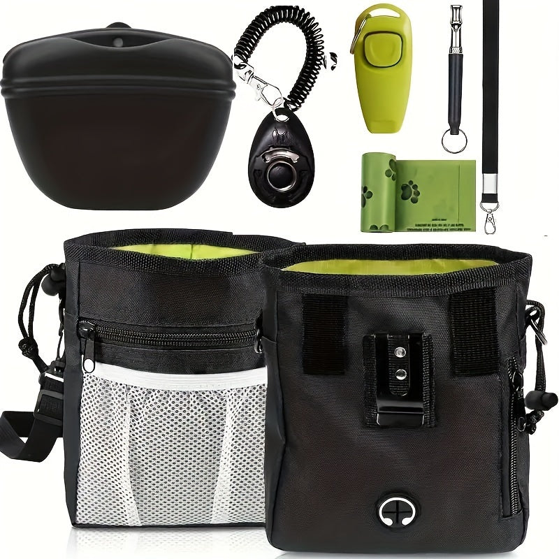 Dog Training Set with Waist Bag – Complete with Whistle, Clicker, and Waste Bags