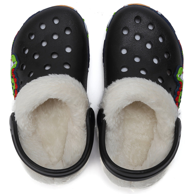 Playful Warmth Clogs for Kids - Soft and Comfortable for Indoors
