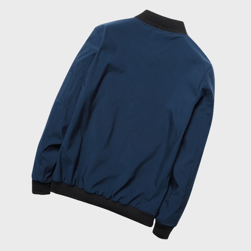 Lightweight Men’s Bomber Jacket – Breathable and Stylish Spring Wear