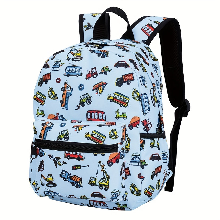 Cheerful Car Backpack for Kids - For Adventurous School Days