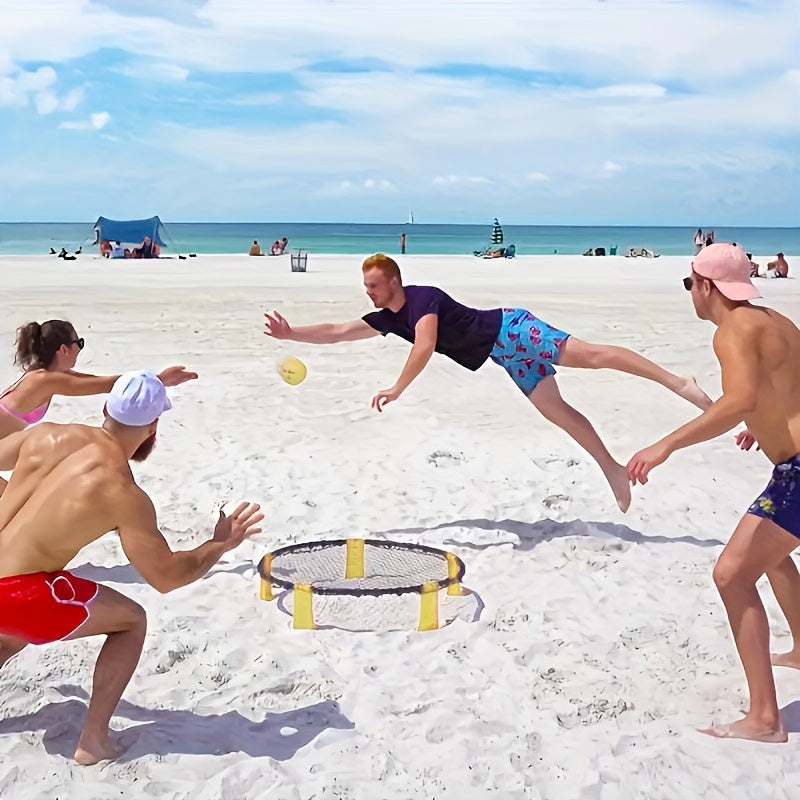 Dynamic Mini Volleyball Net – Compact and Suitable for Any Playing Location