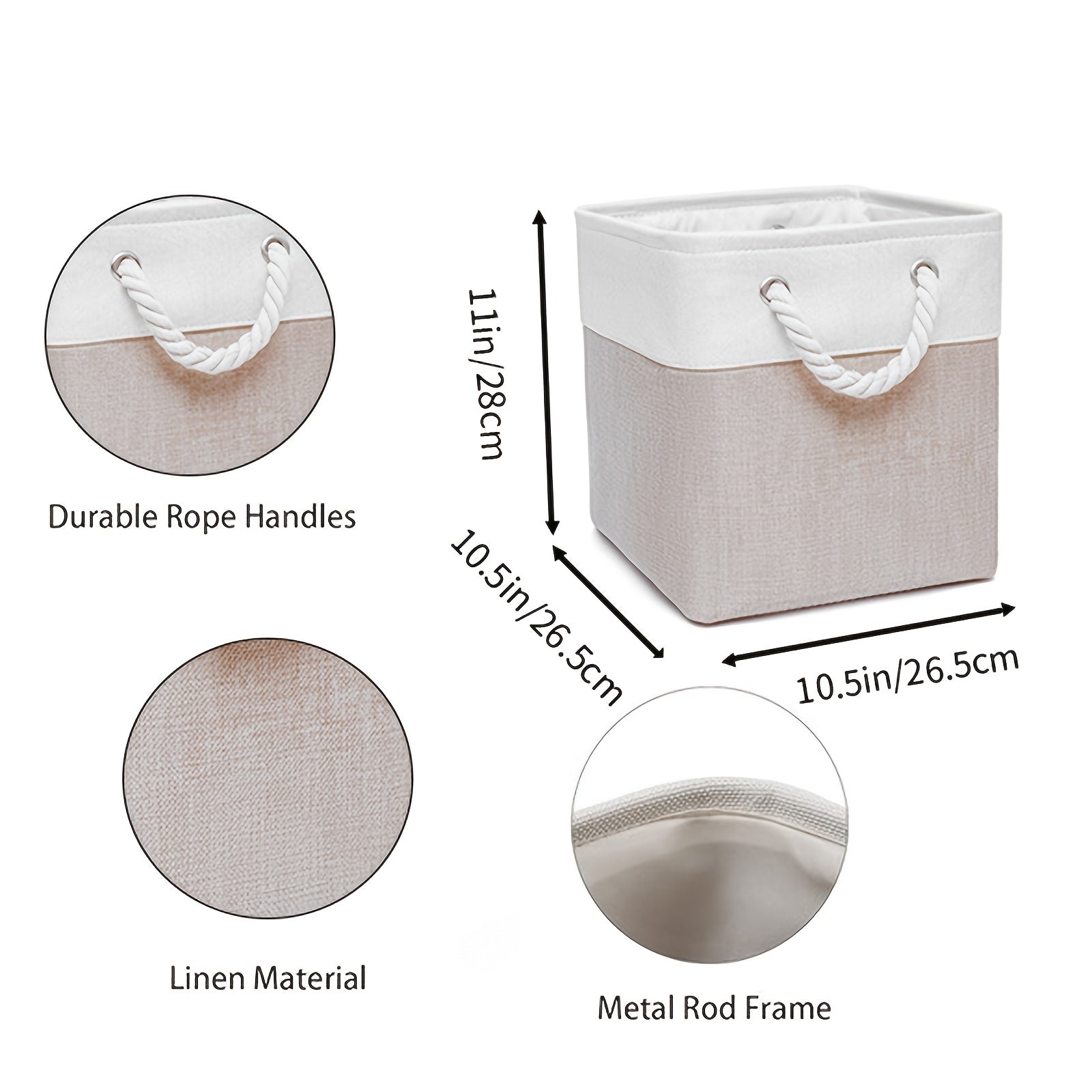 Stylish Storage Basket - Sturdy Organization for Every Room