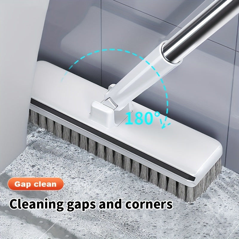 Rotating Cleaning Brush with Long Handle – Versatile and Powerful for Floor, Wall, and Window