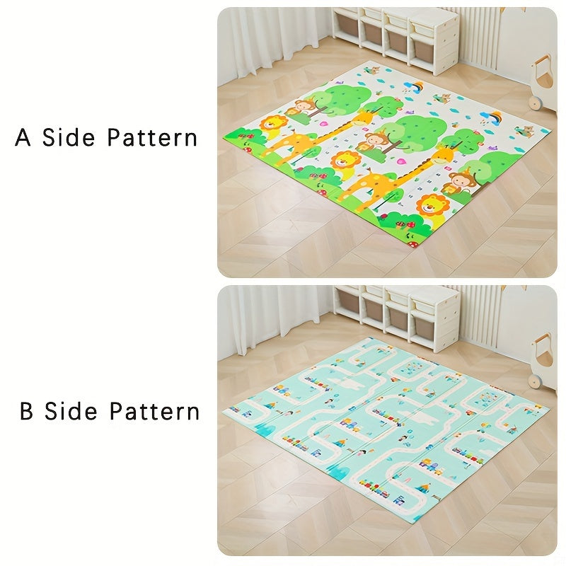 Educational Playmat – Learn and Grow with Animals and Nature
