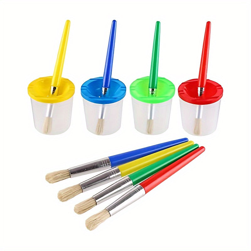 Art Painter Set with Paint Pots and Brushes – Perfect for DIY Painting