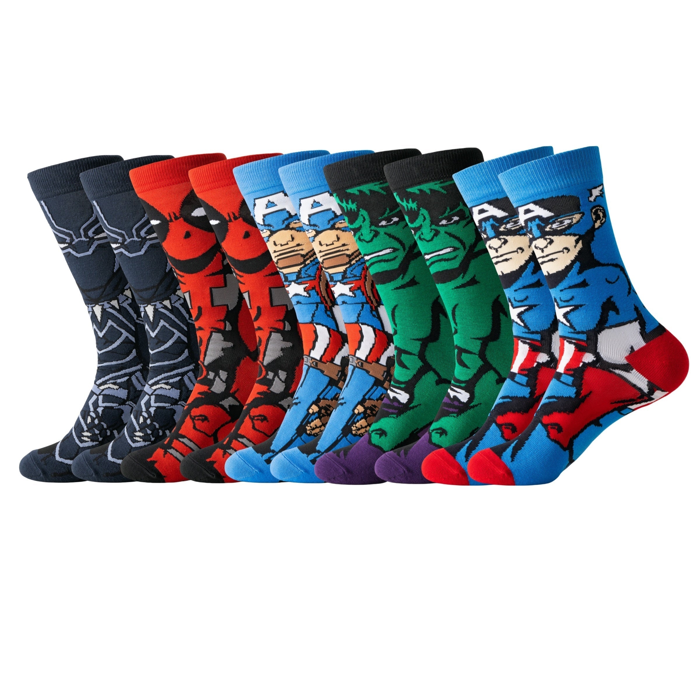 Cartoon Socks Set - Comfort and Style with Your Favorite Characters