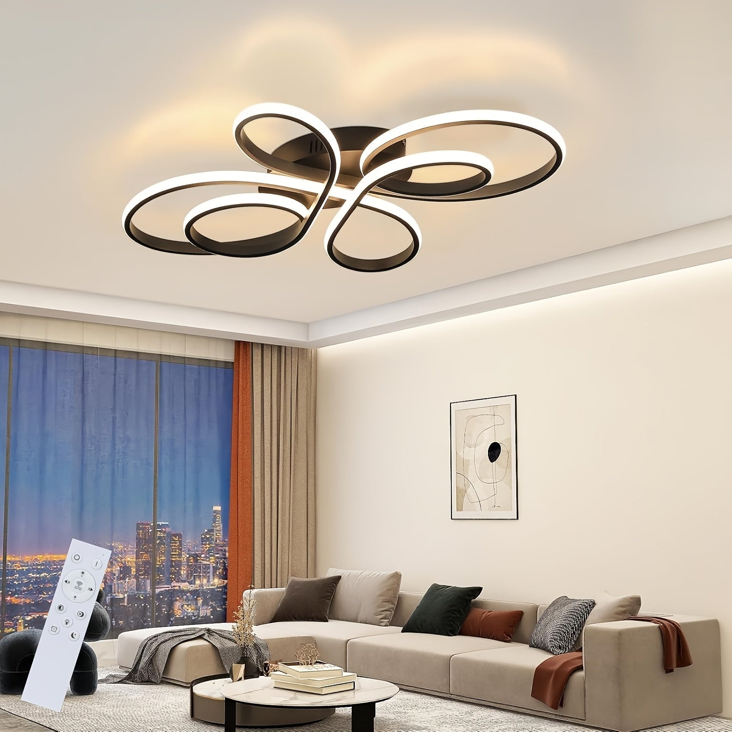 LED Ceiling Lamp 90W – Large Diameter and Dimmable