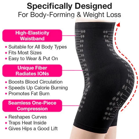 Body Shaping Slimming Shorts with Graphene Fibre – Comfort and Correction