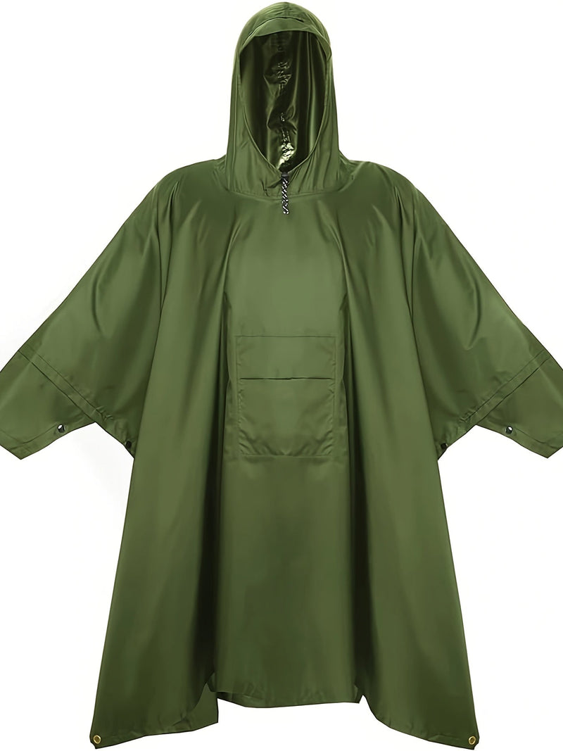 Waterproof 3-in-1 Poncho – Multifunctional and Breathable for Hiking, Camping, and Biking
