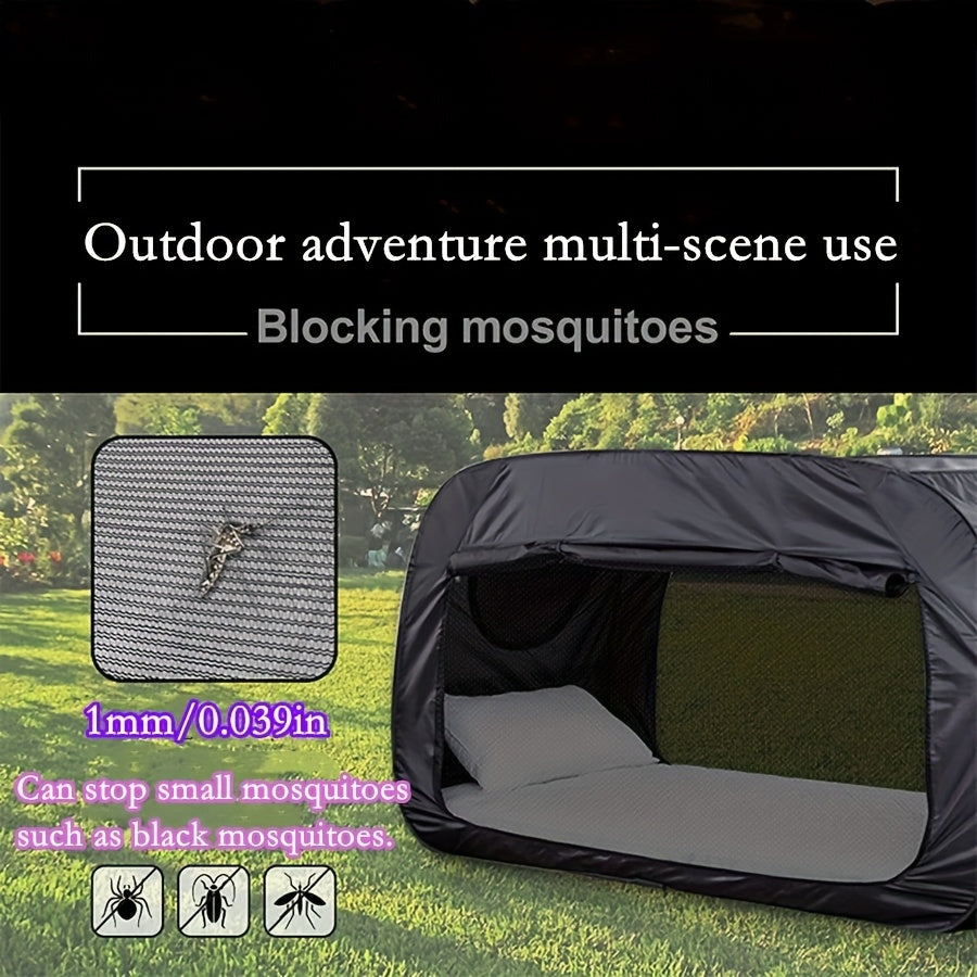 CozyNest Folding Tent Bed – Protection and Rest Within Reach