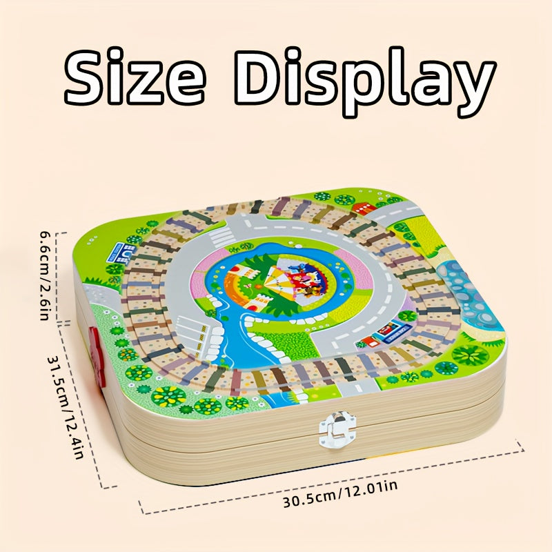Wooden City Building Block Set - Fun Play Experience for Children