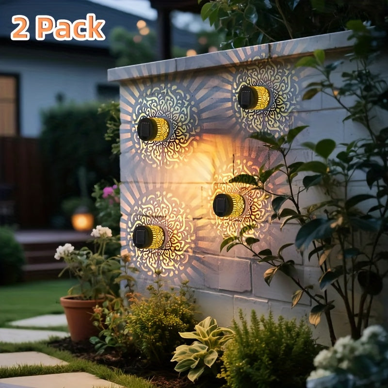 SolarGlow Duo Outdoor Wall Lighting – Elegant and Weather-Resistant