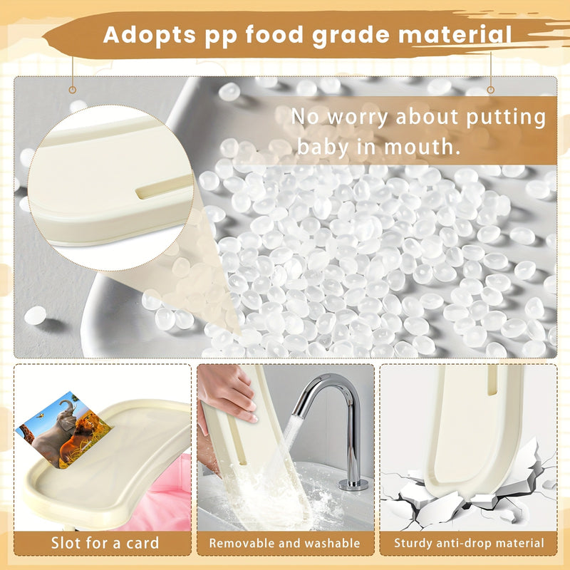 Portable Folding Baby High Chair – Lightweight & Compact Design