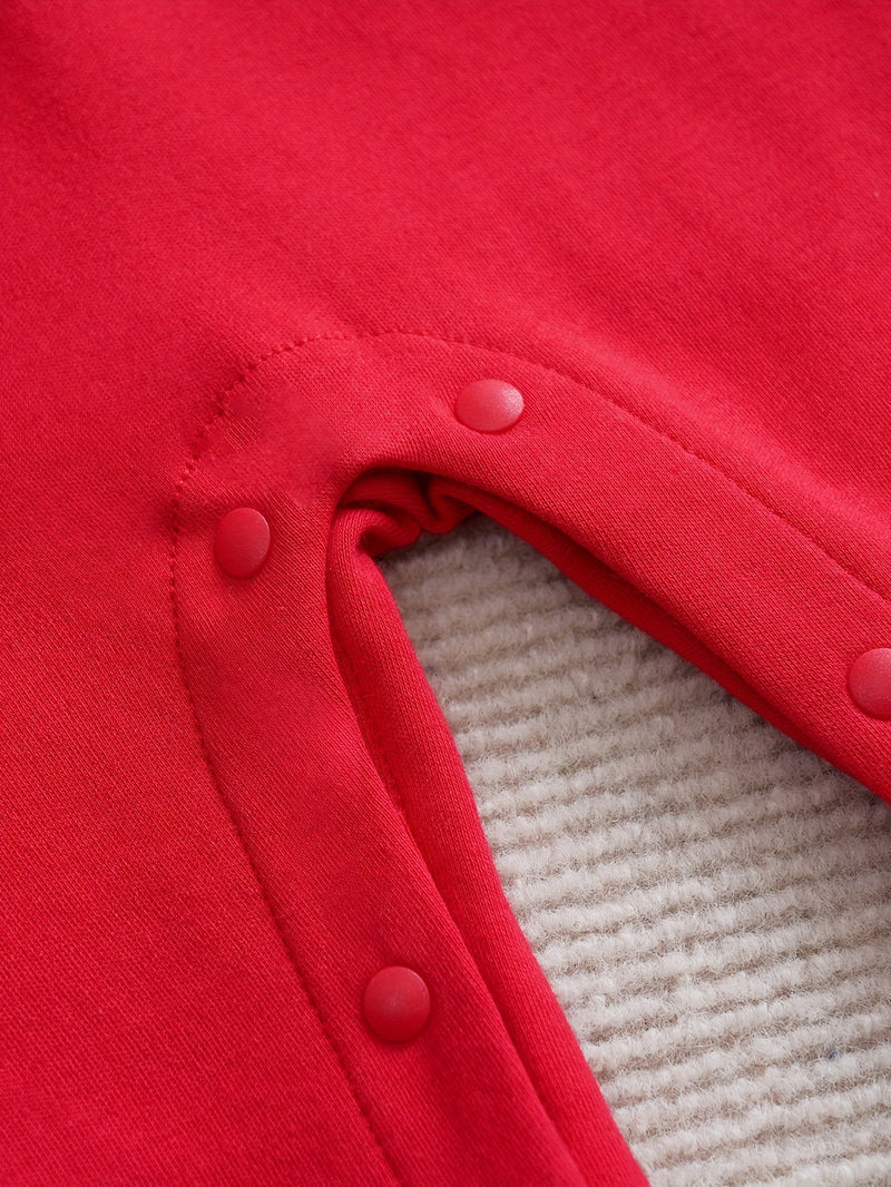 Elf Baby Romper - For Festive Warmth and Comfort