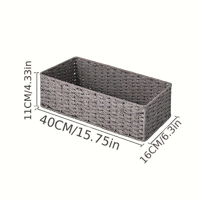 Woven Storage Basket for Toilet Paper - Practical and Durable