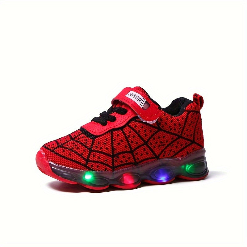 Spiderman Sneakers with LED for Kids - Adventure in Every Step