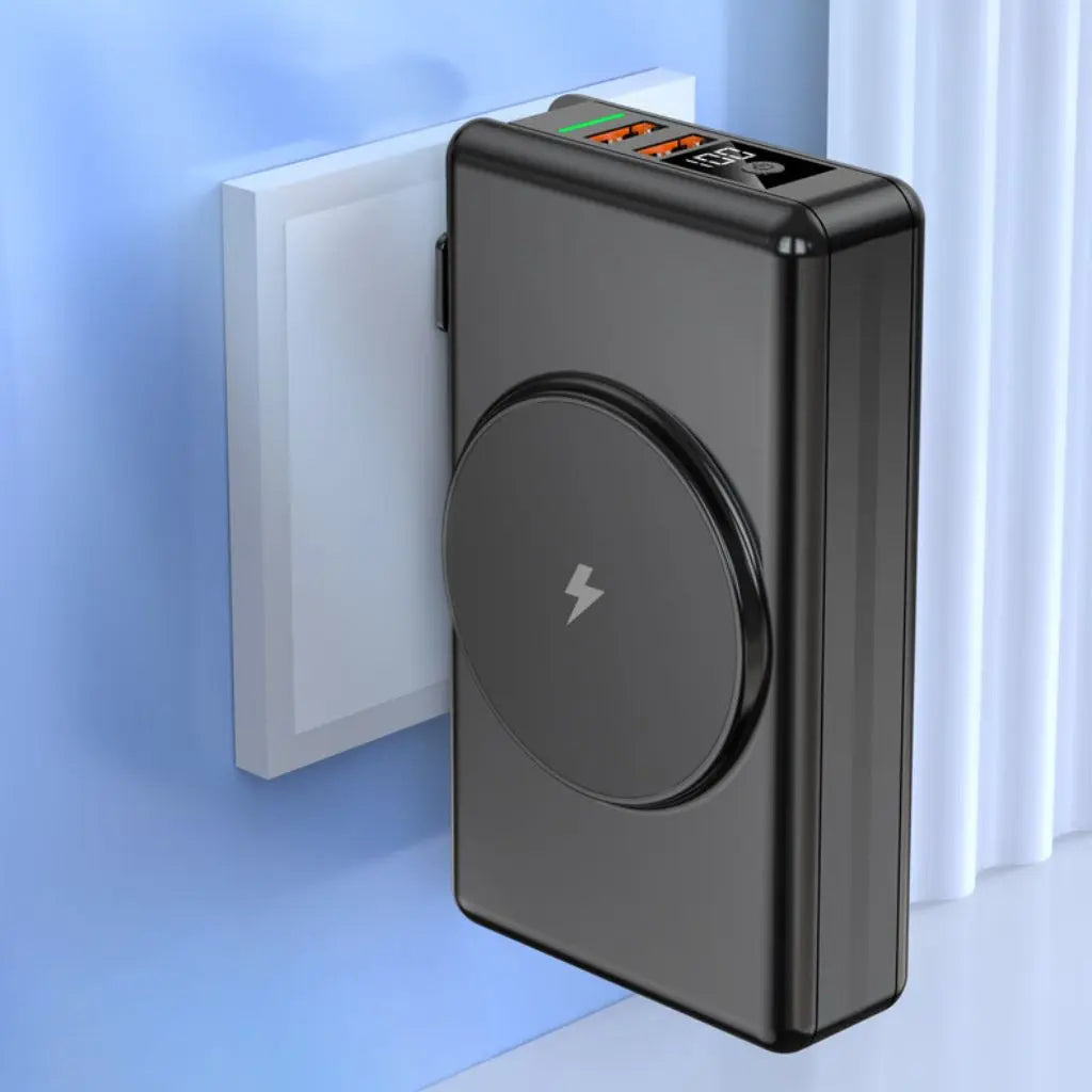 EnergieMate 5-in-1 Powerbank – Smart Travel Companion with 15,000mAh