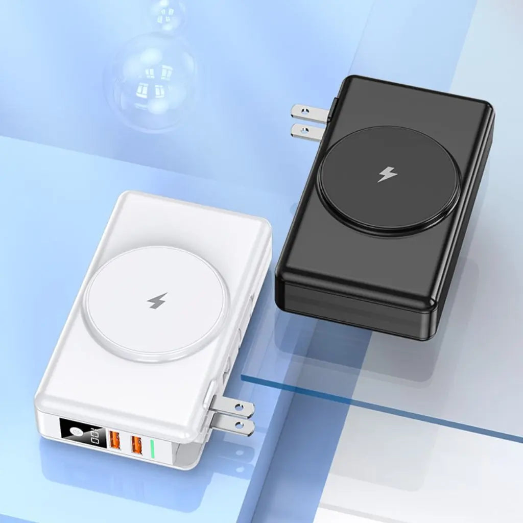 EnergieMate 5-in-1 Powerbank – Smart Travel Companion with 15,000mAh