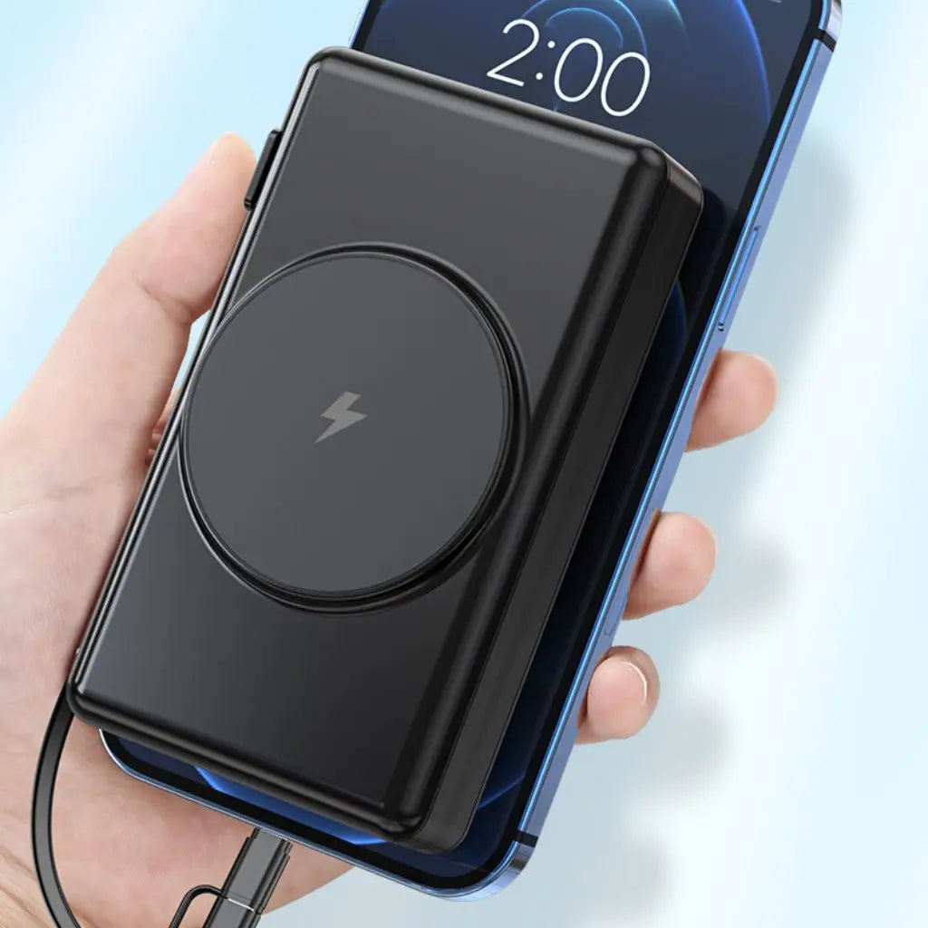 EnergieMate 5-in-1 Powerbank – Smart Travel Companion with 15,000mAh