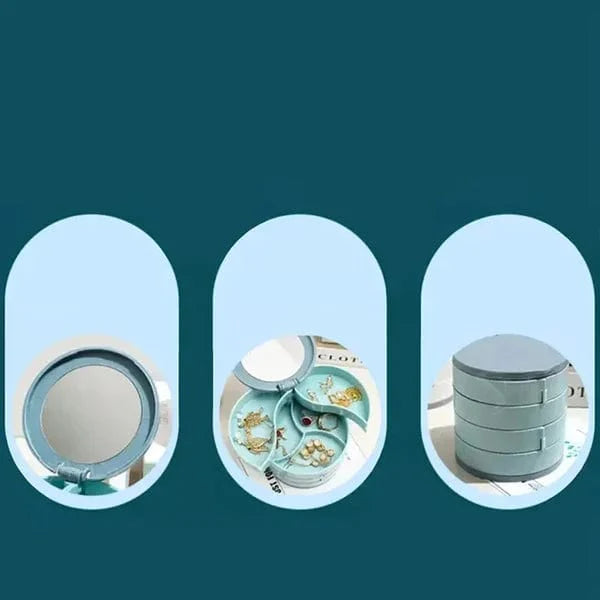 Rotatable Jewelry Storage Box (4 Layers)