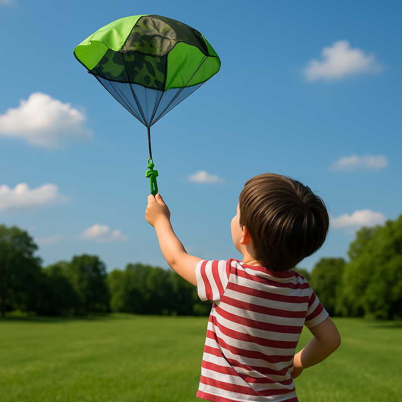 Kids’ Parachute Throw Toy – Tangle-Free Outdoor Fun