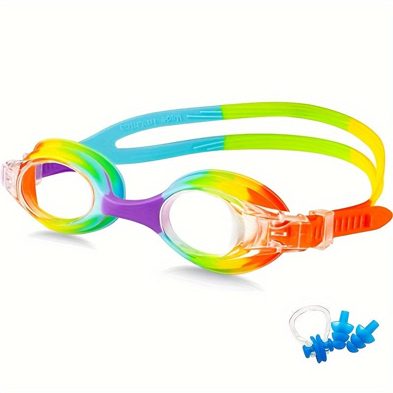 AquaKids Swim Goggles - Comfortable & Leak-Proof Swim Goggles for Children