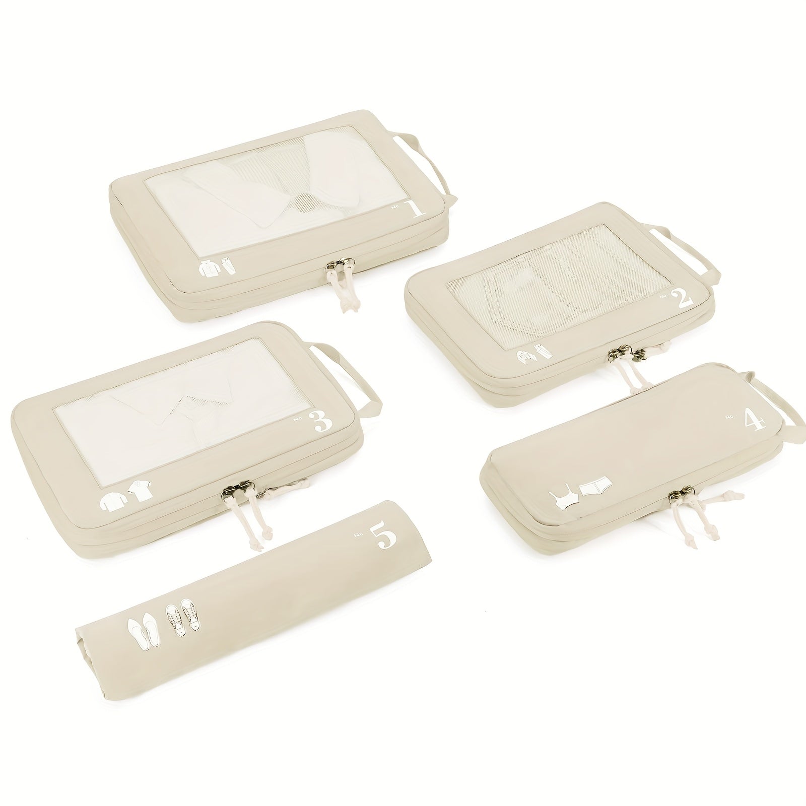 TravelSmart Compression Travel Organizer Set – Efficient Luggage Solution