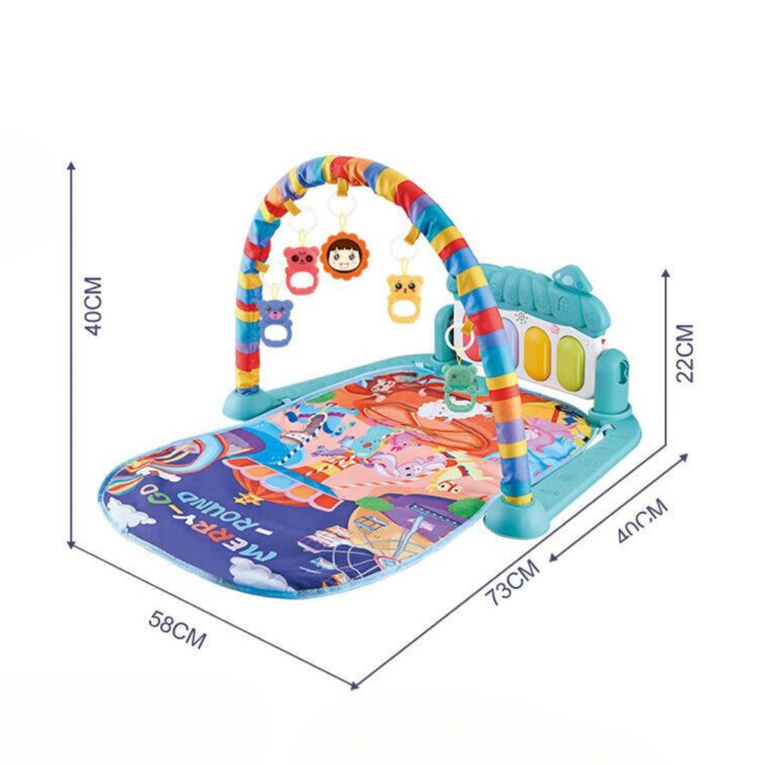 Play Joy Gym Mat - Adventure Journey for Your Little One