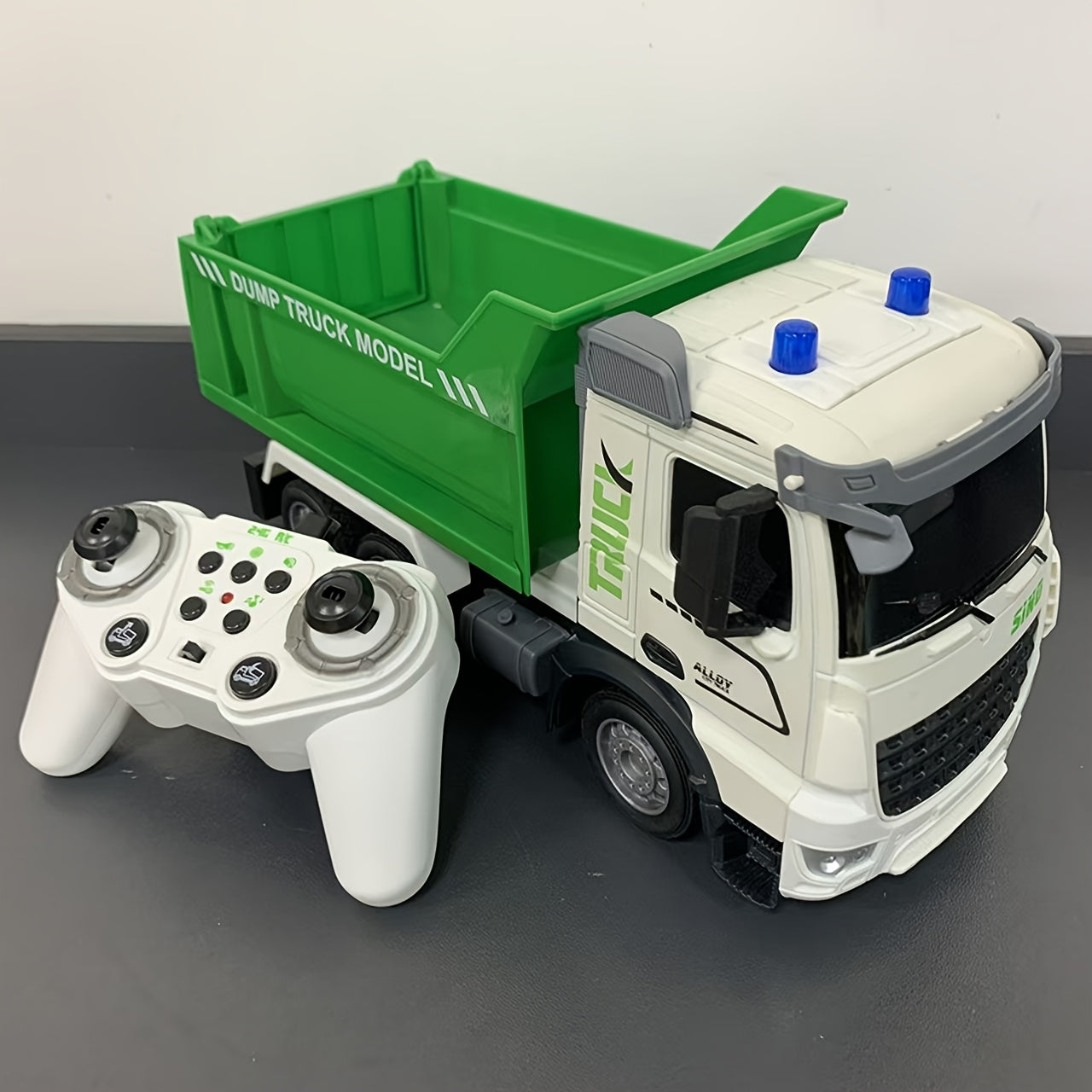 EcoTruck RC Garbage Truck - Realistic Toy Truck with Lights & Sounds