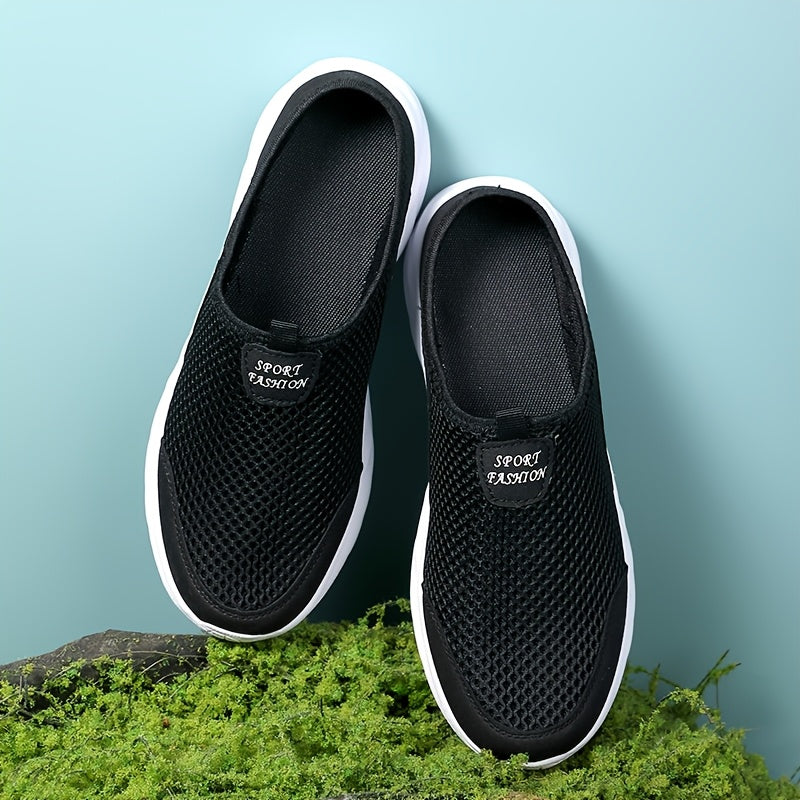 Men’s Breathable Slip-On Shoes – Lightweight Mesh Comfort