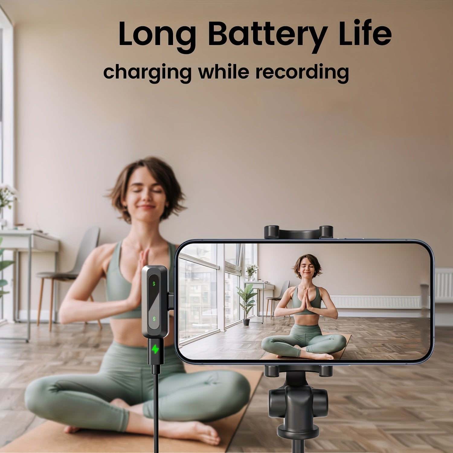 SoundClip Wireless Lavalier Microphone - For Smartphones and Tablets