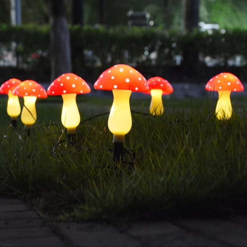 Magical Garden Mushrooms - Playful Lighting for Outdoors