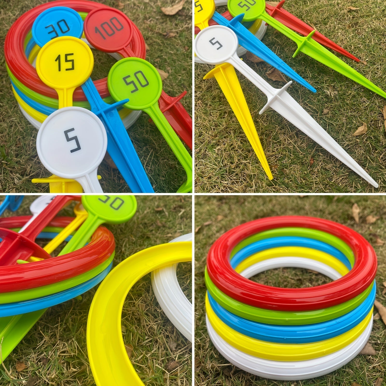 Colorful Ring Toss Set - For Fun Outdoor Activities