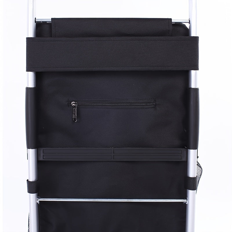Portable Shopping Cart – Foldable with Removable Bag and Telescopic Handle