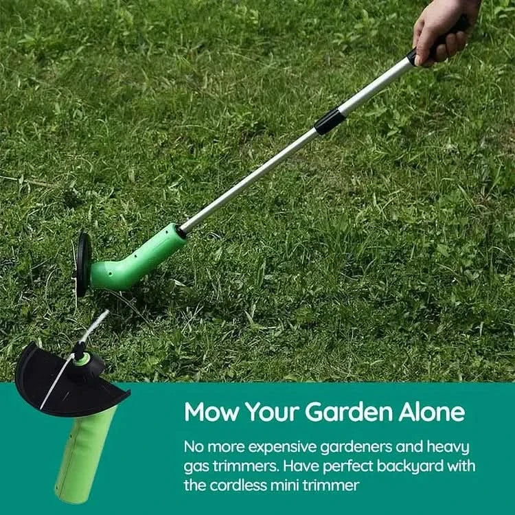 TrimEase Cordless Grass Cutter – Lightweight Power for Perfect Lawn Edges