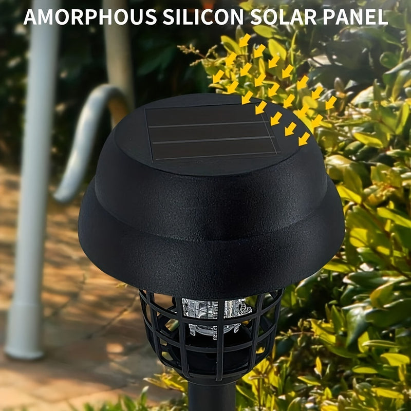 Solar Outdoor Insect Killer Lamp – Mosquito & Fly Trap Duo