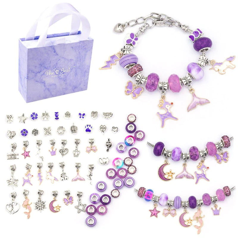DIY Bracelet Set for Children - Create Your Own Cheerful Jewelry
