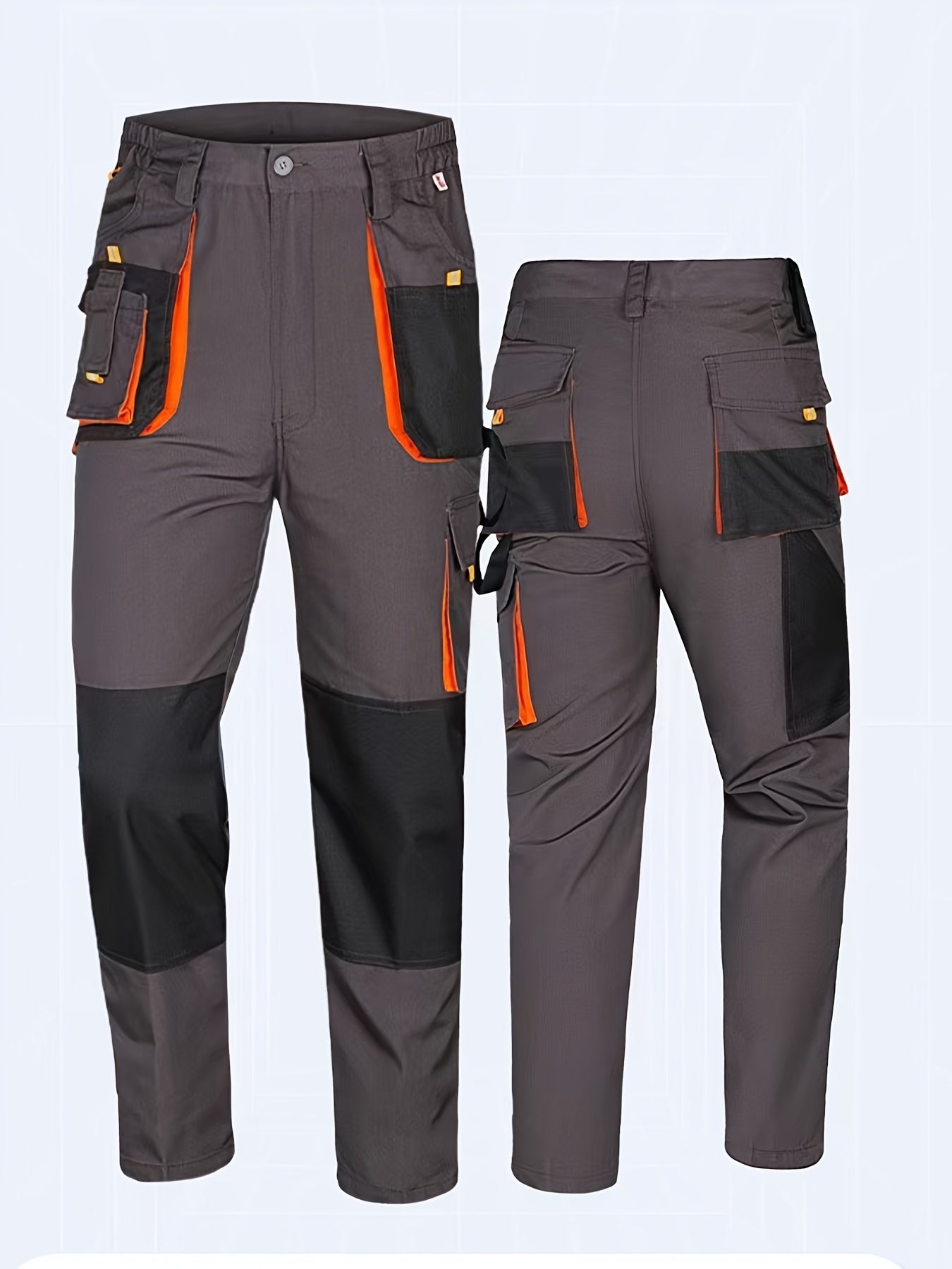High-Quality Work Pants – Reinforced Design with 3D Pockets for Work and Outdoor Activities