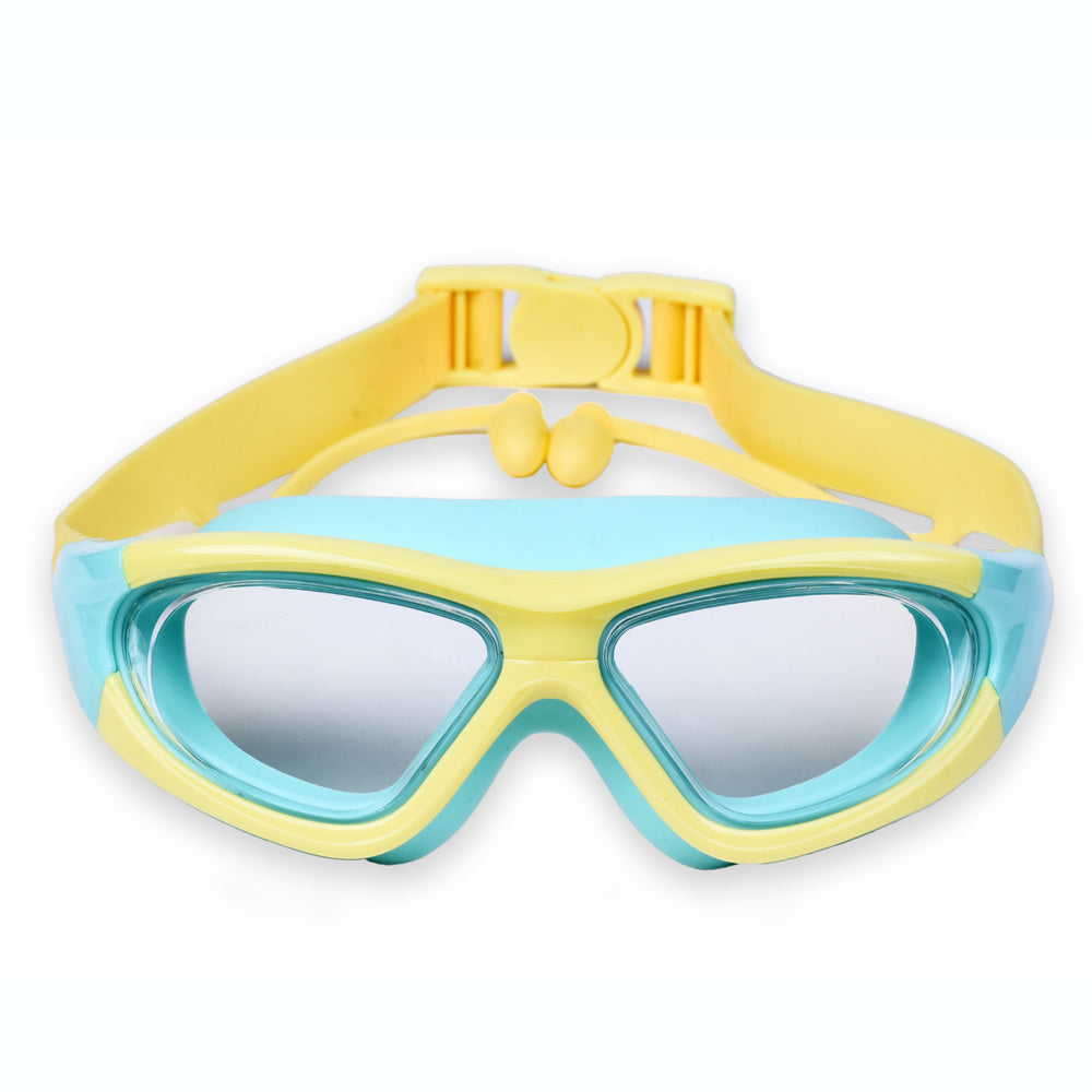 Kids Swim Goggles with Large Frame – Comfortable & Anti-Fog for Swimming Fun
